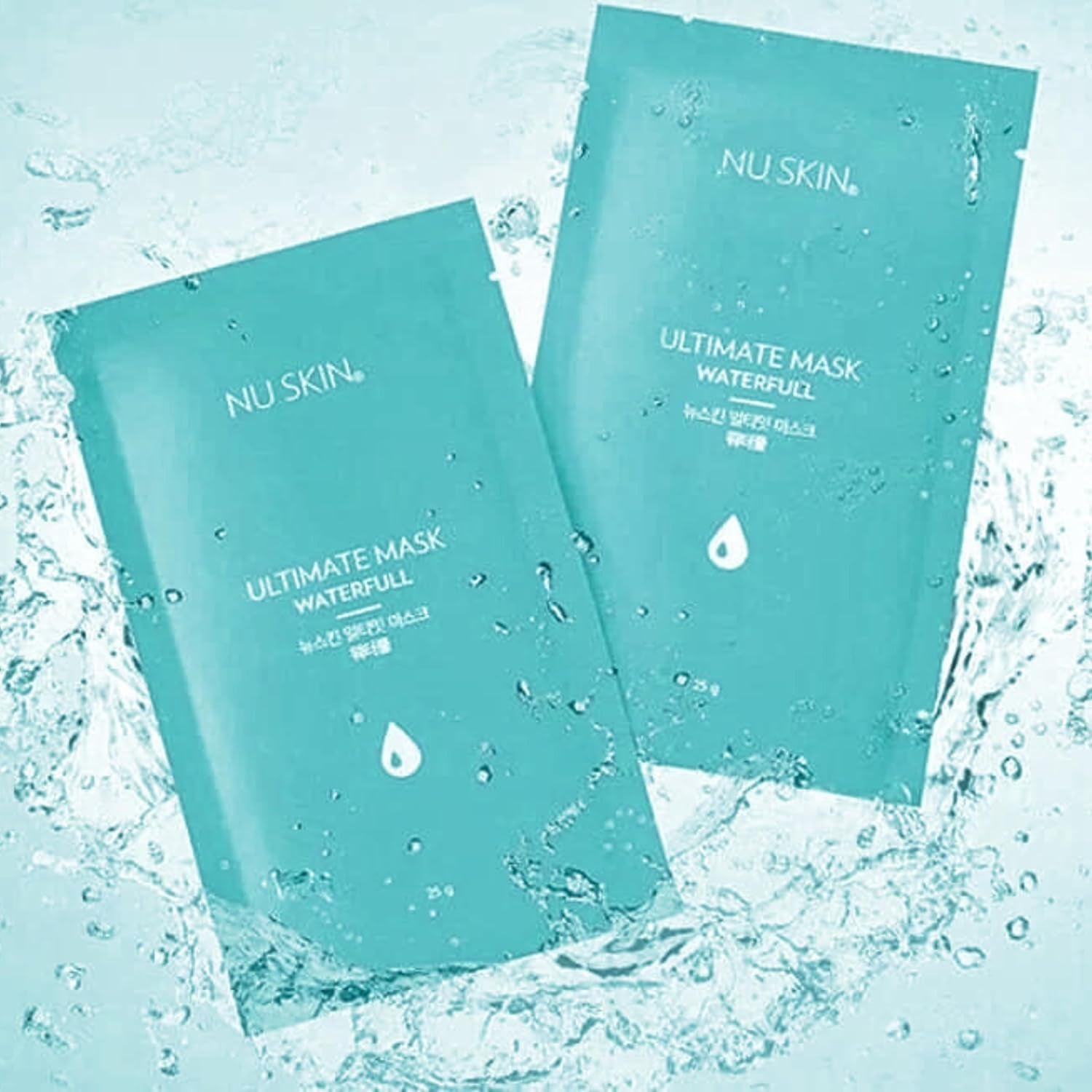 뉴스킨 얼티밋 워터플 마스크팩 Nu Skin Ultimate Mask Waterfull - (8 Masks)