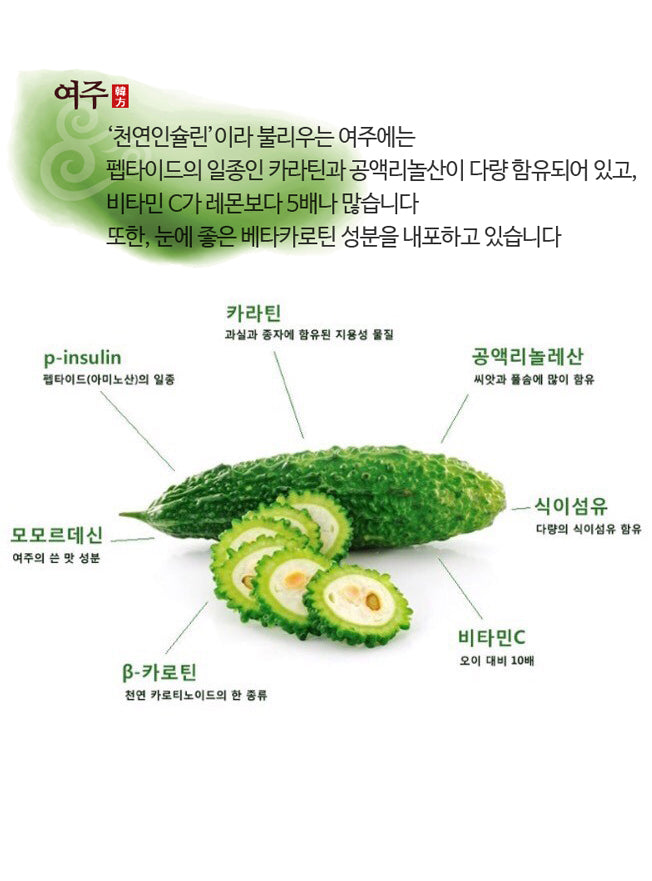 여주즙 Bitter Melon Extract Juice 60포