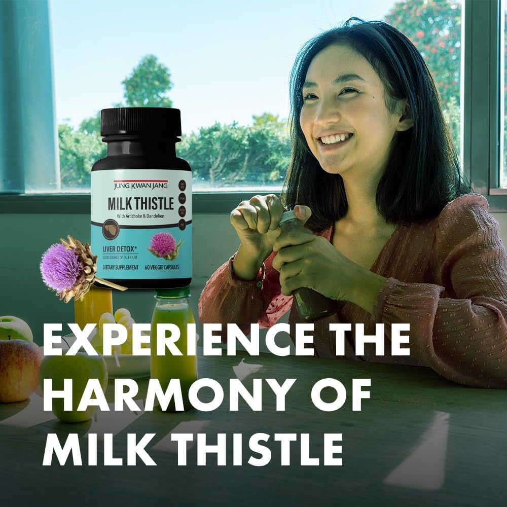 정관장 파워밀크씨슬 60정 Jungkwanjang Milk Thistle with Artichoke & Dandelion - 60 Capsule
