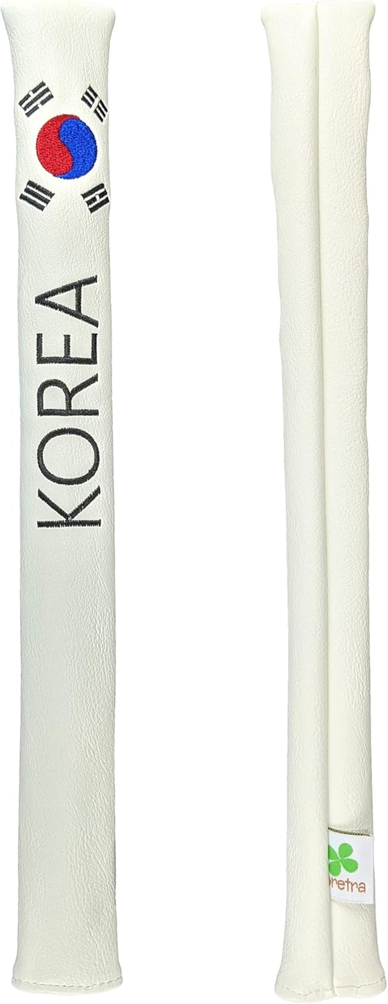 Foretra Driver Headcover Golf Club Covers Blade Mallet Putter Cover Alignment Stick Holder Hybrid Fairway Wood Head Cover Korea Flag Novelty Golf Accessories for Most Brands