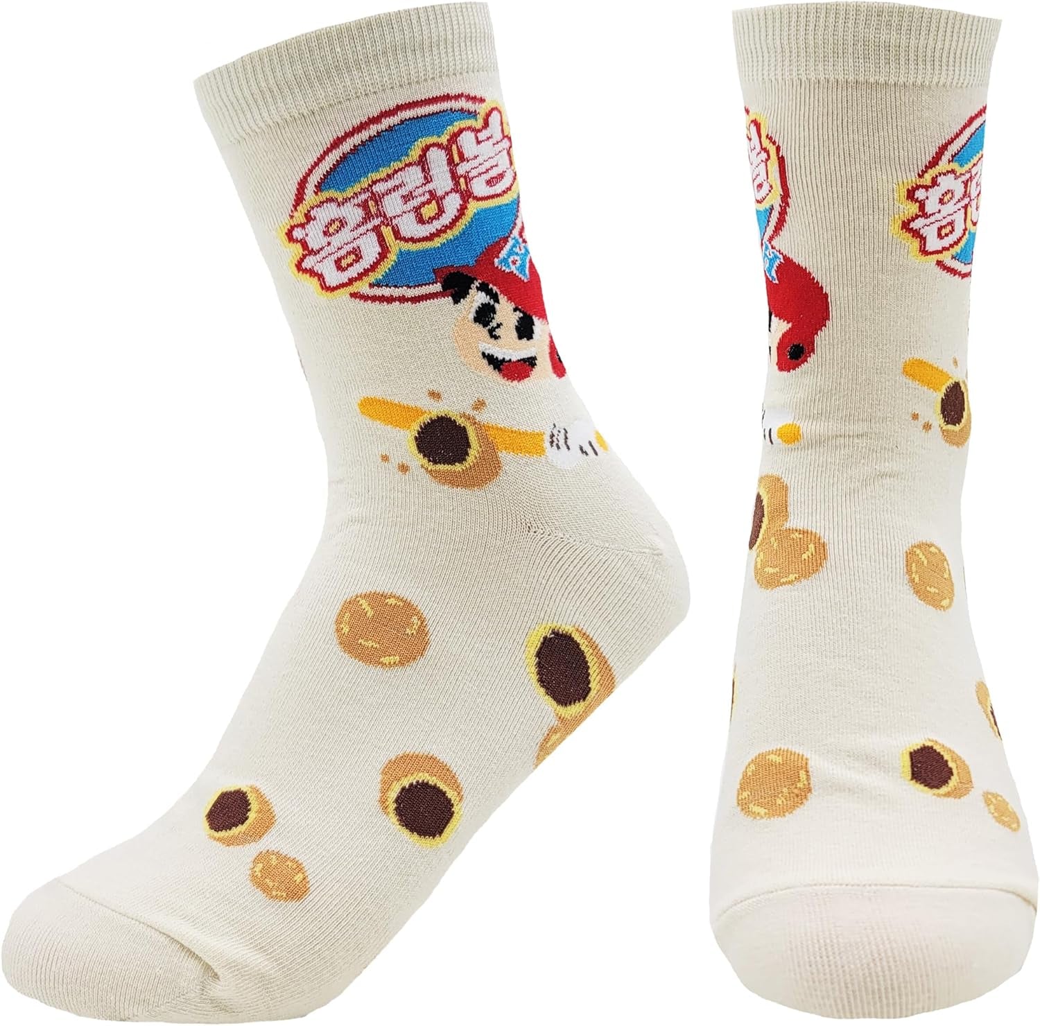 Jjmax K-Culture Socks: Korean Food, Dramas & Movies