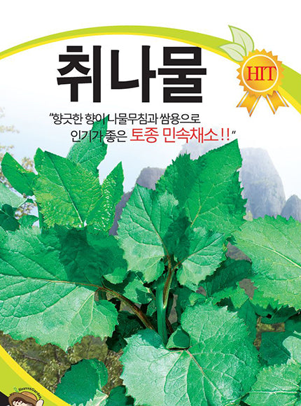 취나물 씨앗 Korea Aster Chwinamul Seeds
