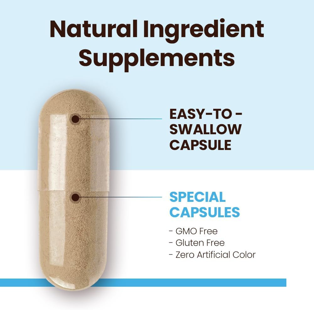 Jungkwanjang Antioxidant Support Blend - Boost Immunity and Energy with Propolis (229Mg) and American Ginseng (143Mg), 30 Capsules for Men and Women