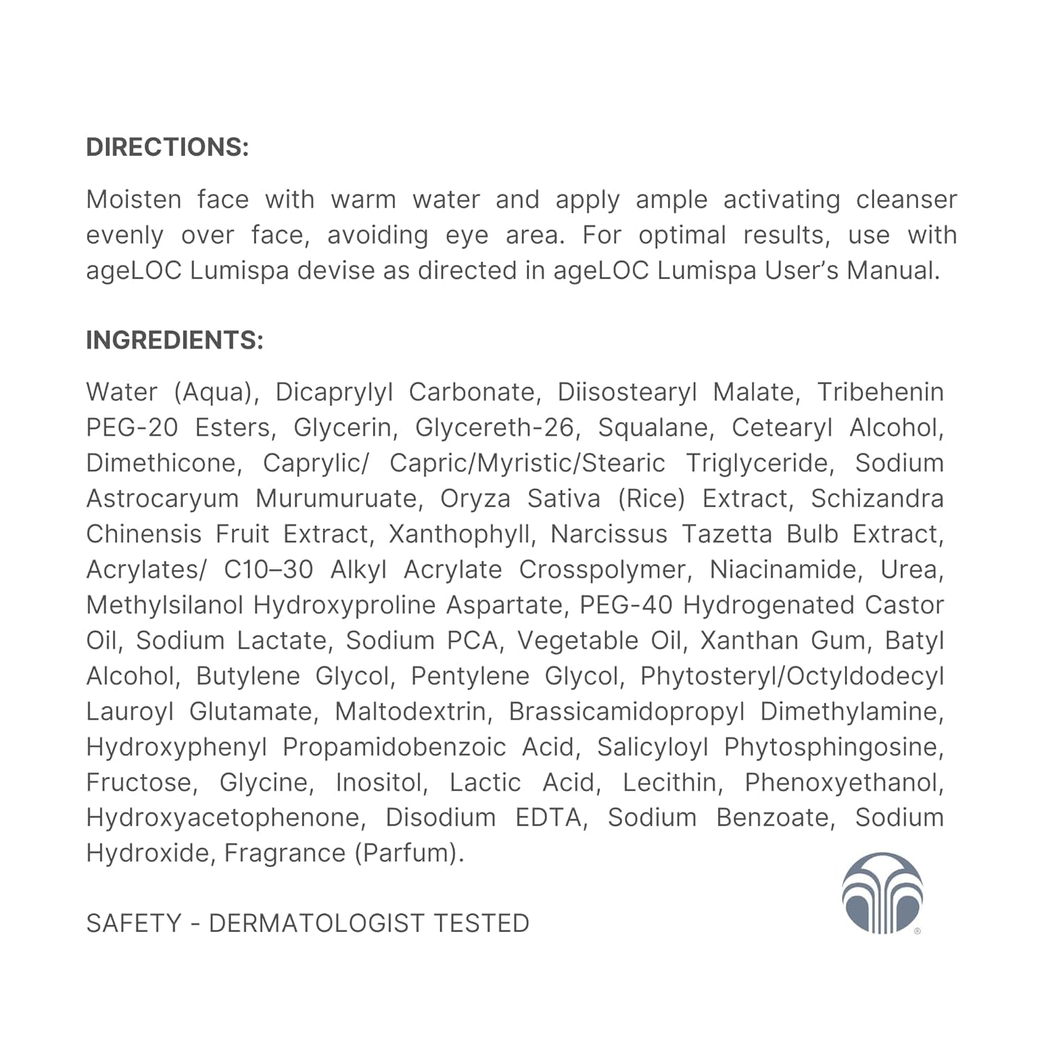 Nu Skin Ageloc Lumispa Treatment Cleanser | Dry Skin | Cushions and Gently Cleanses for Soft, Supple Skin | Enhanced Lumispa Performance | Infused with Ageloc Technology | 3.4 Fl Oz