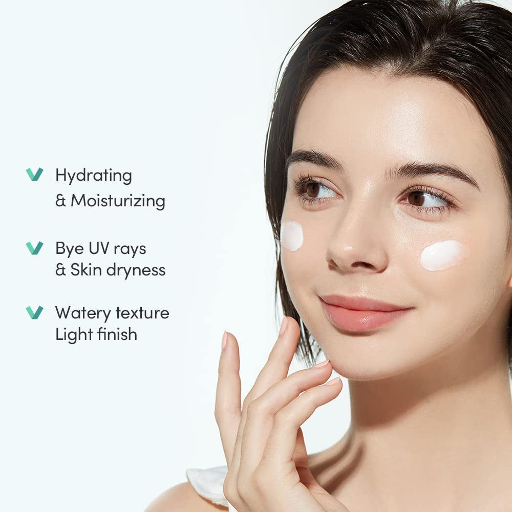 ETUDE Sunprise Mild Weightless Watery Light Texture SPF50+/PA+++ 1.7 Fl. Oz (50Ml) (21AD) | Light Moisturizing Sunblock for Sensitive Skin | Korean Skin Care