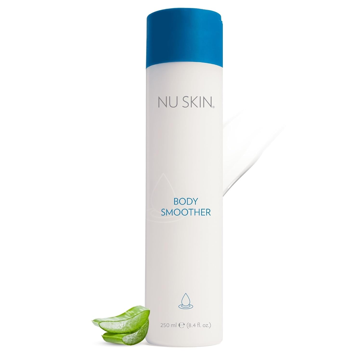 Nu Skin Body Smoother | Luxurious Moisture-Locking Body Lotion with Aloe Vera, Algae Extract, Vitamins a and E for Optimal Skin Nourishment and Hydration | Quick-Absorbing Formula | 8.4 Fl Oz | 1 Pack
