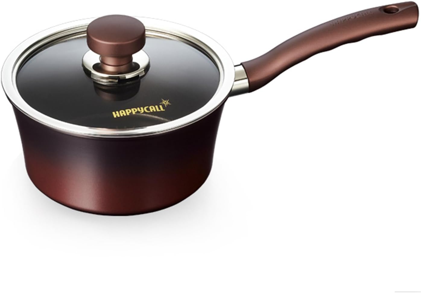 Happycall Titanium IH Pot 18Cm, Brown