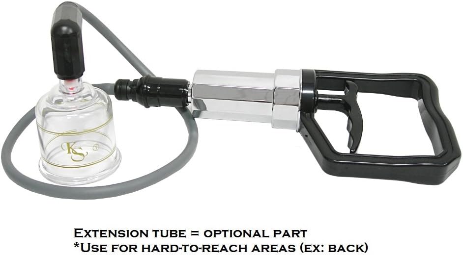 Professional Cupping Set *Made in Korea* (17 Cups) with Extension Tube($3.00 Value) KS Choi Corp "Made in Korea."