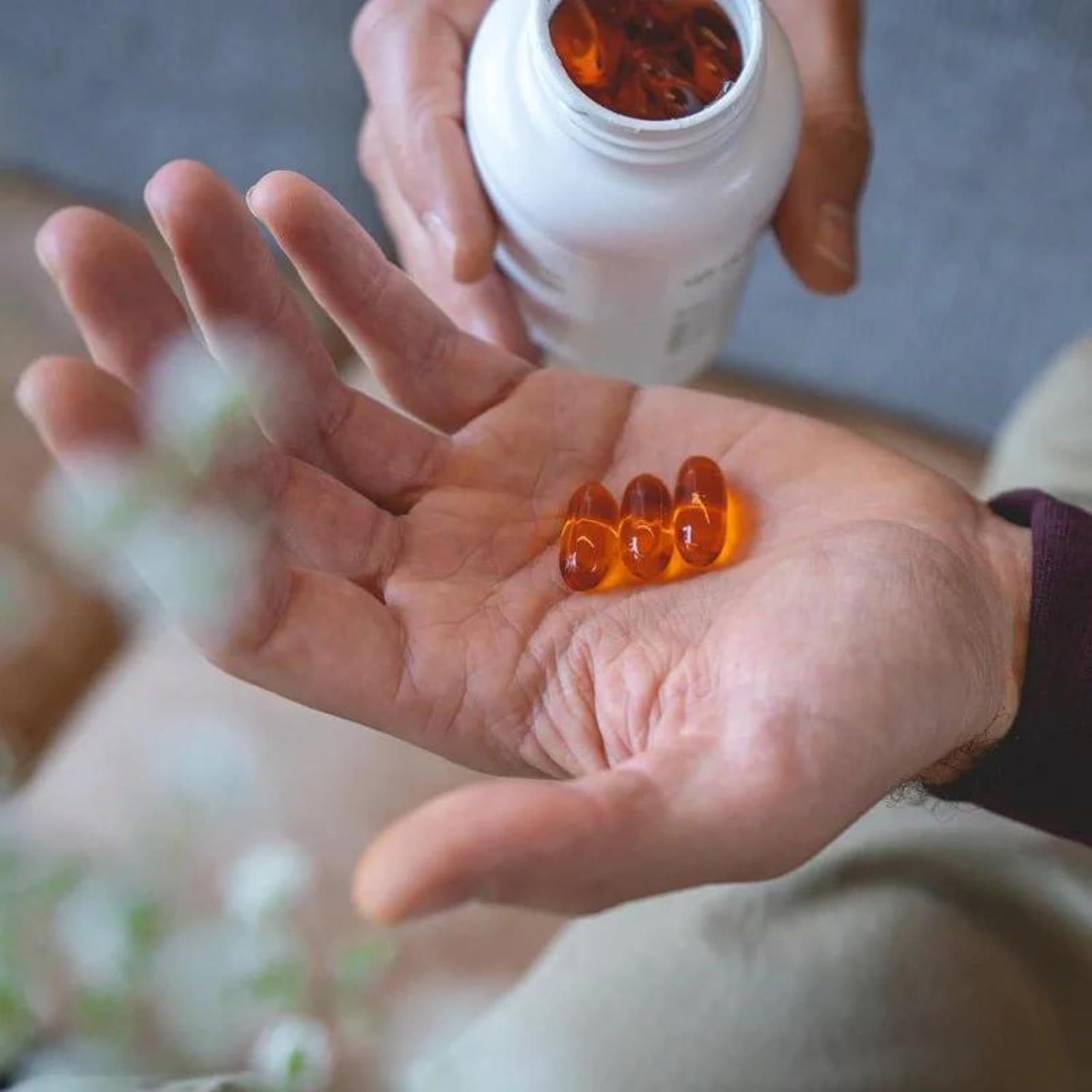 Marine Omega, Omega-3 Fatty Acids & Krill Oil Supplement, 1200Mg DHA & EPA per Serving, 120 Softgels, Supports Heart, Brain, Joint, & Overall Health