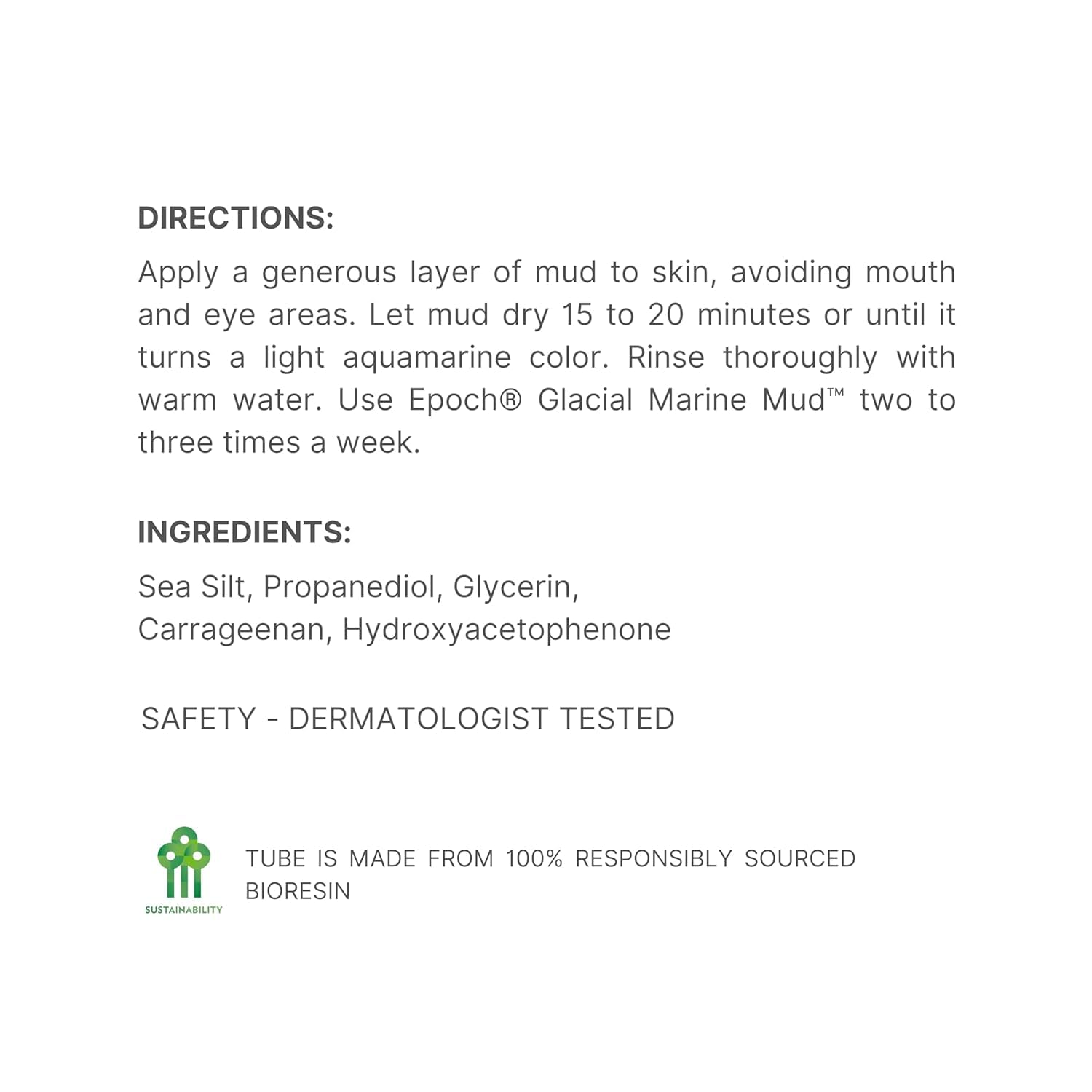 Nu Skin Epoch Glacial Marine Mud | Reveal Radiant, Purified, and Hydrated Skin | the Ultimate Skin Renewal with Natural Mineral-Rich Mud from Pristine Waters | 1 Pack