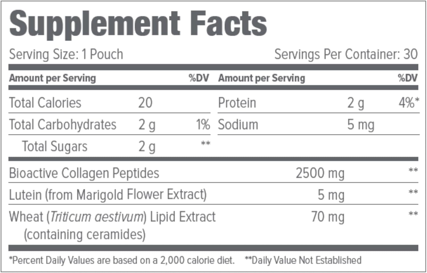 Beauty Focus Collagen plus | Strawberry Flavor | Bioactive Collagen Peptides | Supports Skin Hydration & Elasticity | Convenient 30Ml Pouches for Daily Use