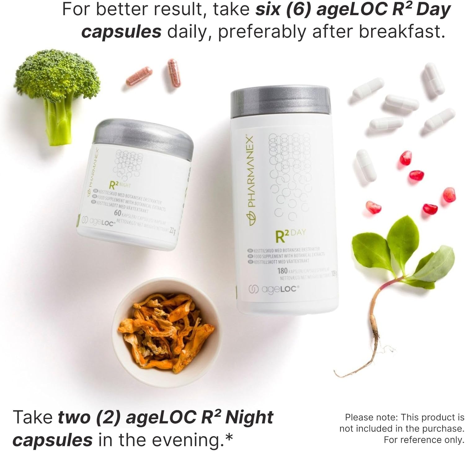 Nu Skin R² Day (Vitality) – Supports Cellular Purification and Vitality, Promoting Youthful Gene Expression