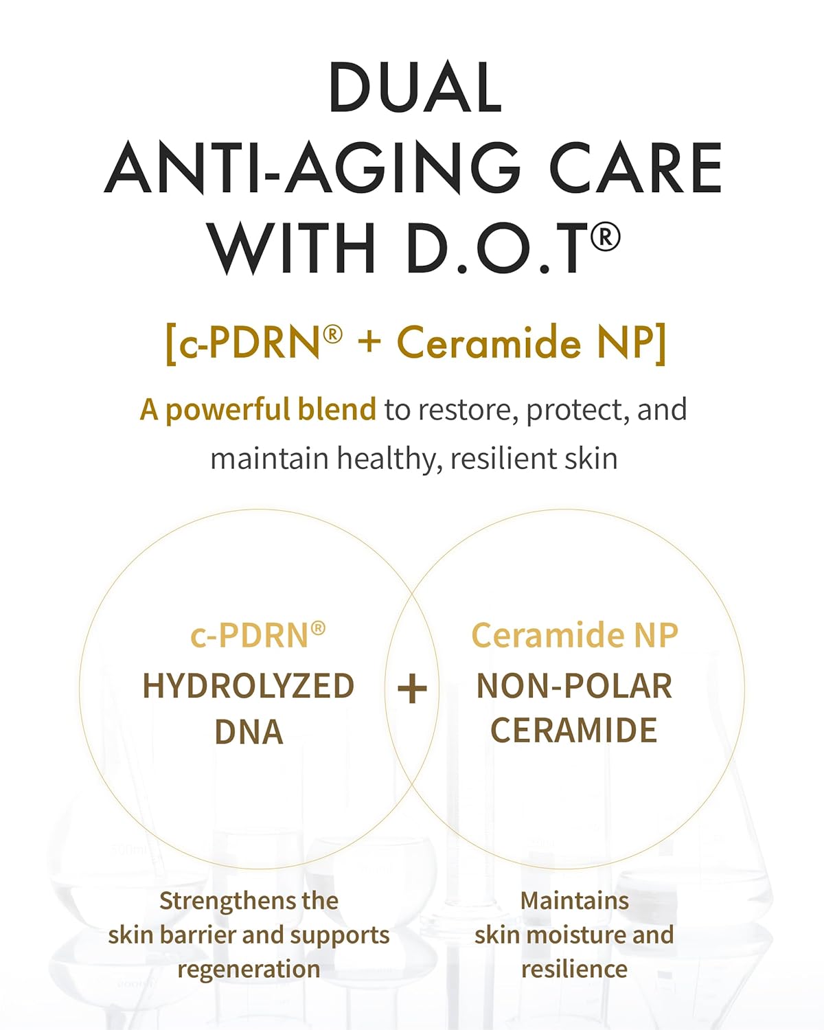 REJURAN® Dual Effect Ampoule, DOT DUAL C-Pdrn® - Salmon DNA Face Serum for Deep Rejuvenation, Wrinkle Care, Firming, Skin Elasticity with Visible Anti-Aging Results. Korean Skincare (1.01 Fl Oz)