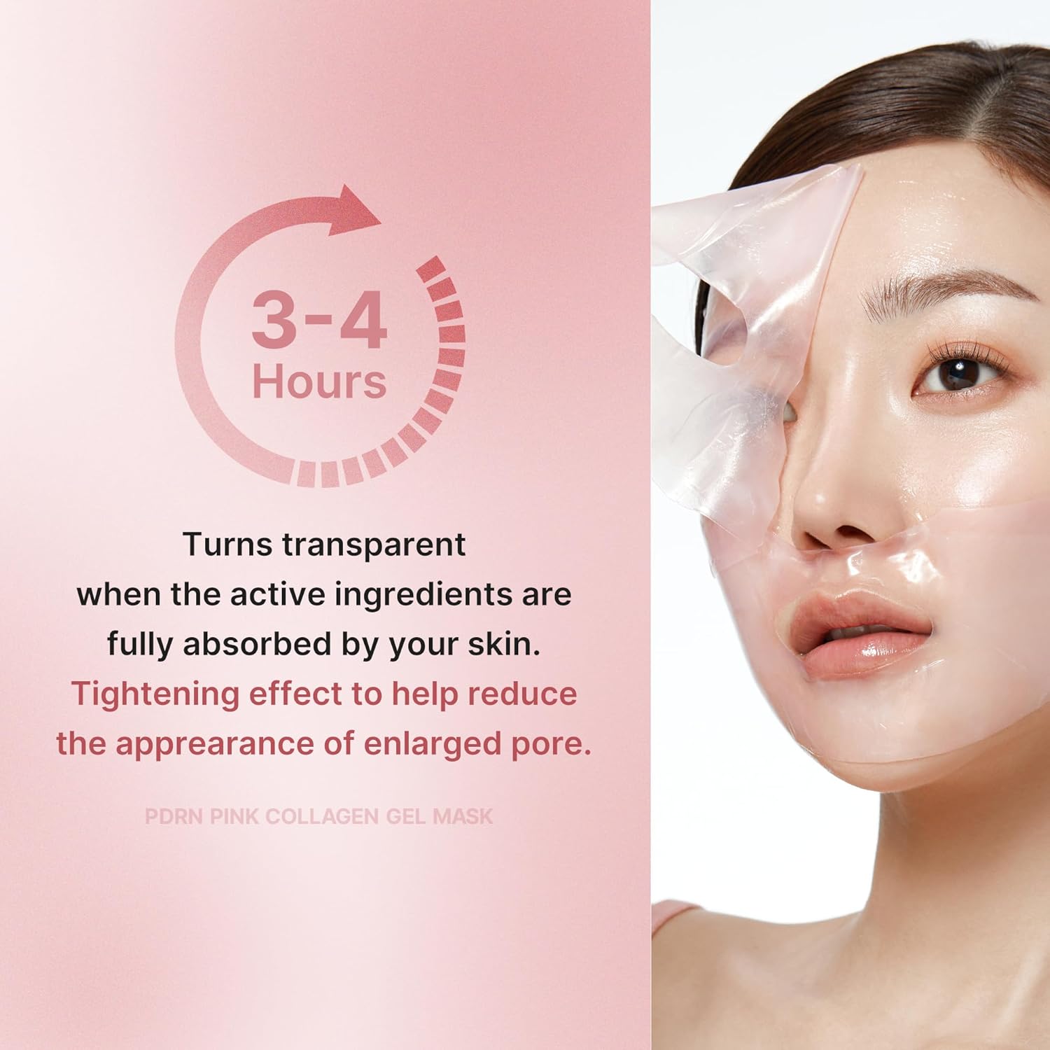 Medicube Salmon DNA PDRN Pink Collagen Jelly Gel Mask | Overnight Face Mask for Glass Glow Skin- Elasticity, Hydrating, Firming and Moisturizing | Korean Skincare, 28G, 4Ea