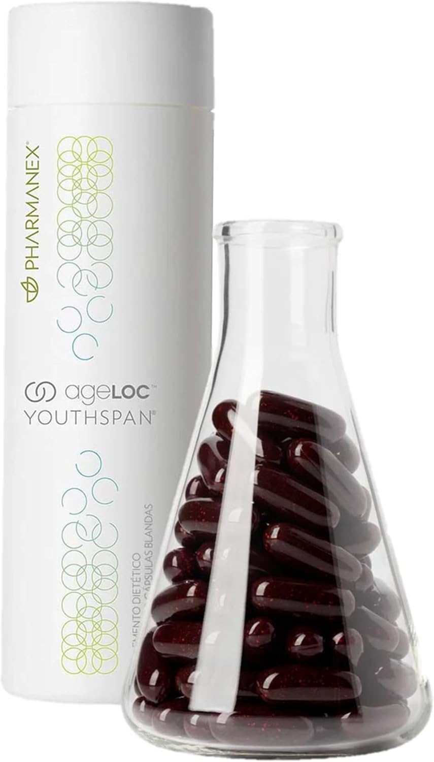 Nu Skin Youth Dietary Supplement, Supports Vitality & Wellness, Advanced Antioxidant Blend for Cellular Health, 120 Softgels