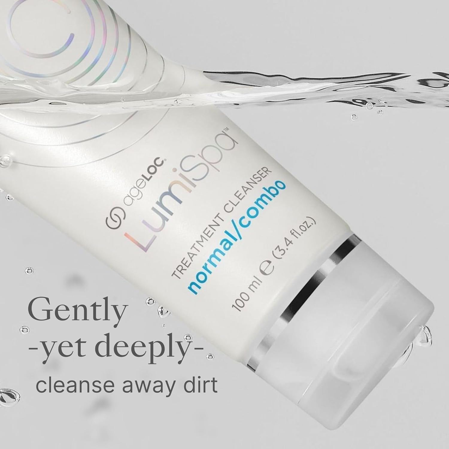 Nu Skin Ageloc Lumispa Treatment Cleanser | Normal/Combo Skin | Promotes Smooth, Refreshed Skin | Enhanced Lumispa Performance | Infused with Ageloc Technology | 3.4 Fl Oz