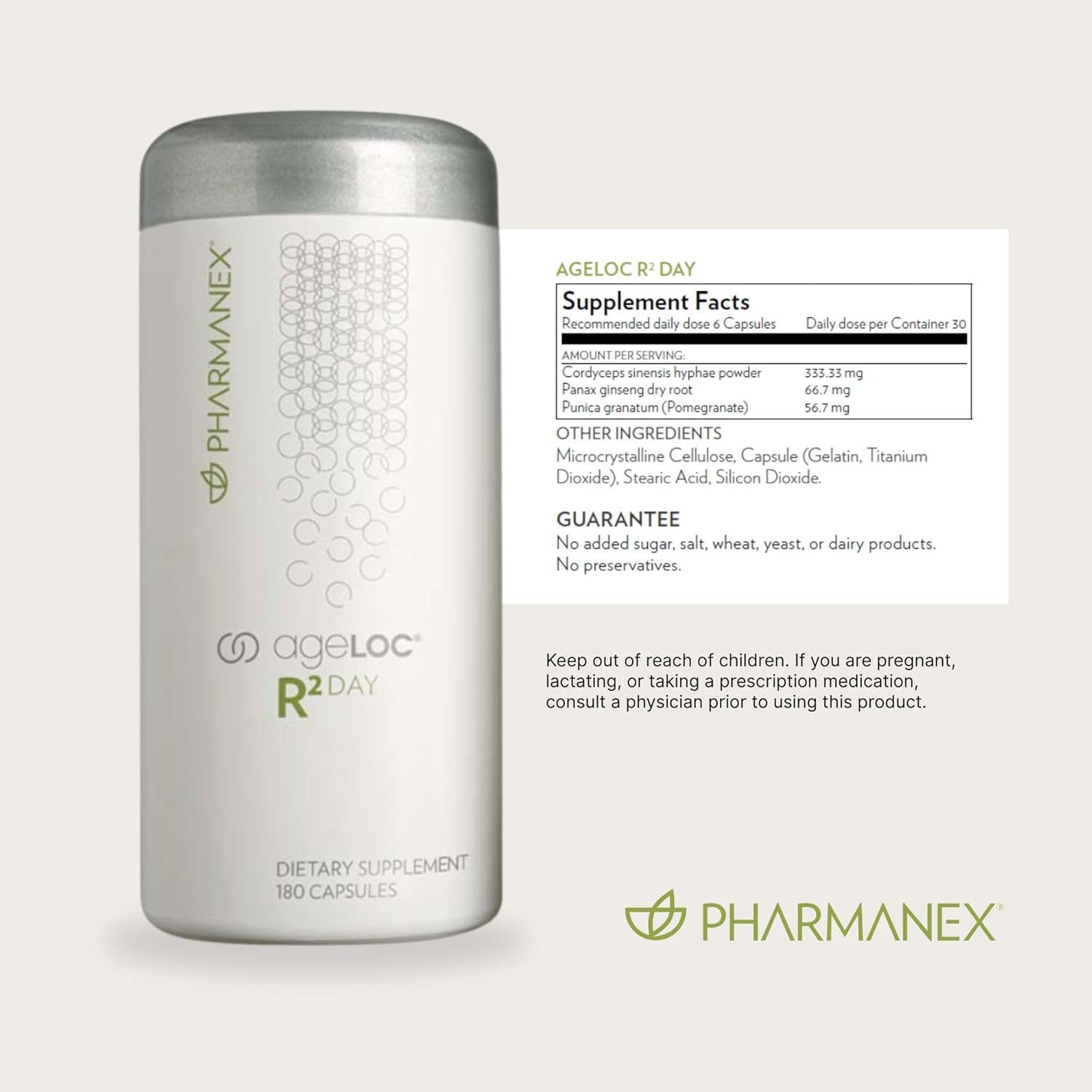 Nu Skin R² Day (Vitality) – Supports Cellular Purification and Vitality, Promoting Youthful Gene Expression