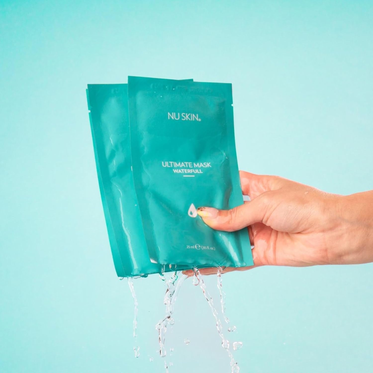 뉴스킨 얼티밋 워터플 마스크팩 Nu Skin Ultimate Mask Waterfull - (8 Masks)