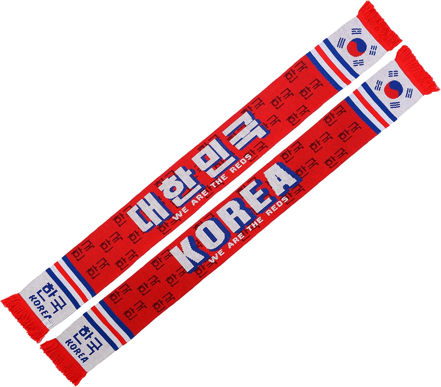 South Korea Soccer Knit Scarf