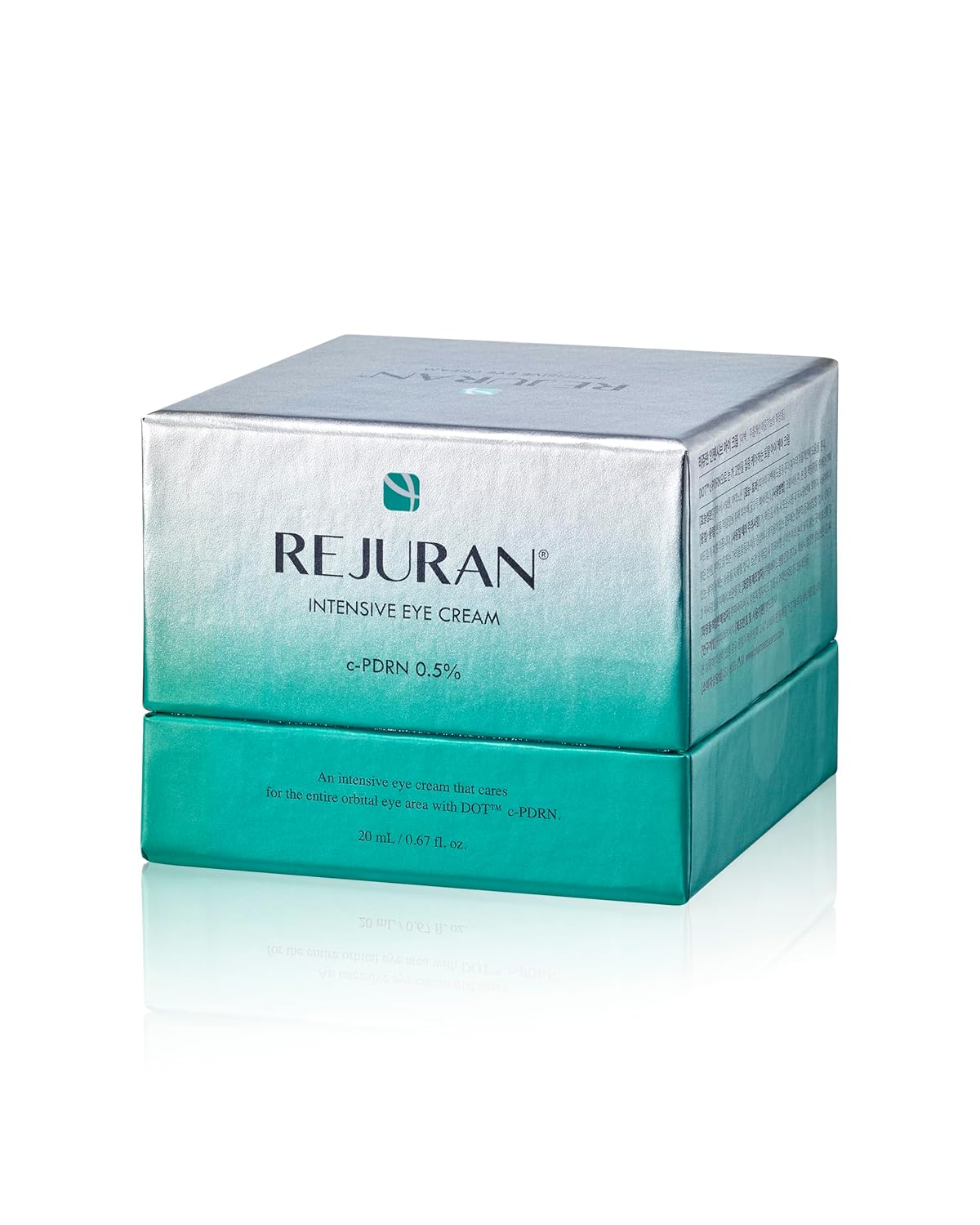 REJURAN® Intensive Eye Cream, C-Pdrn® - Fast-Acting Eye Treatment for Wrinkles, Lifting, and Dark Circles. Instant Hydration and Visible Revitalization. Korean Skin Care (0.67 Fl Oz)