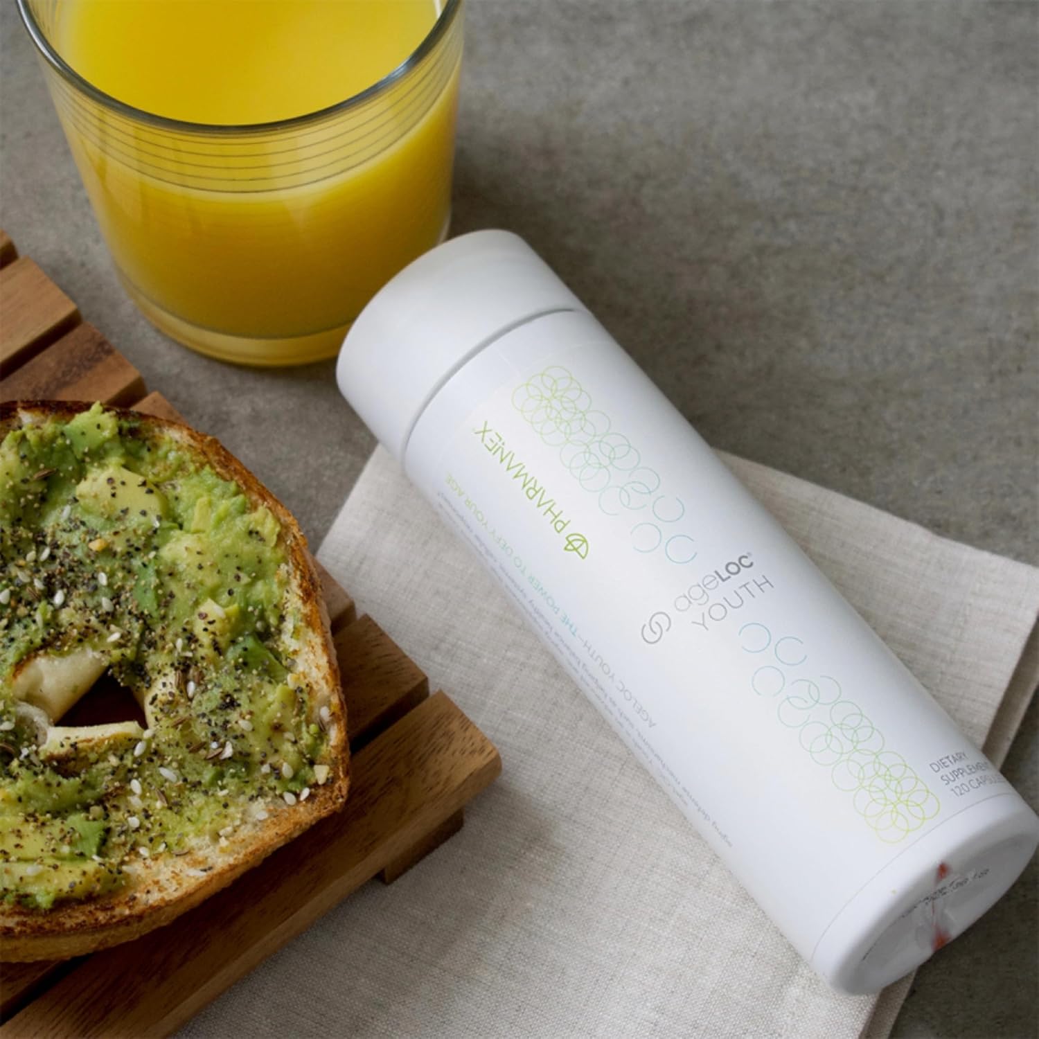 Nu Skin Youth Dietary Supplement, Supports Vitality & Wellness, Advanced Antioxidant Blend for Cellular Health, 120 Softgels