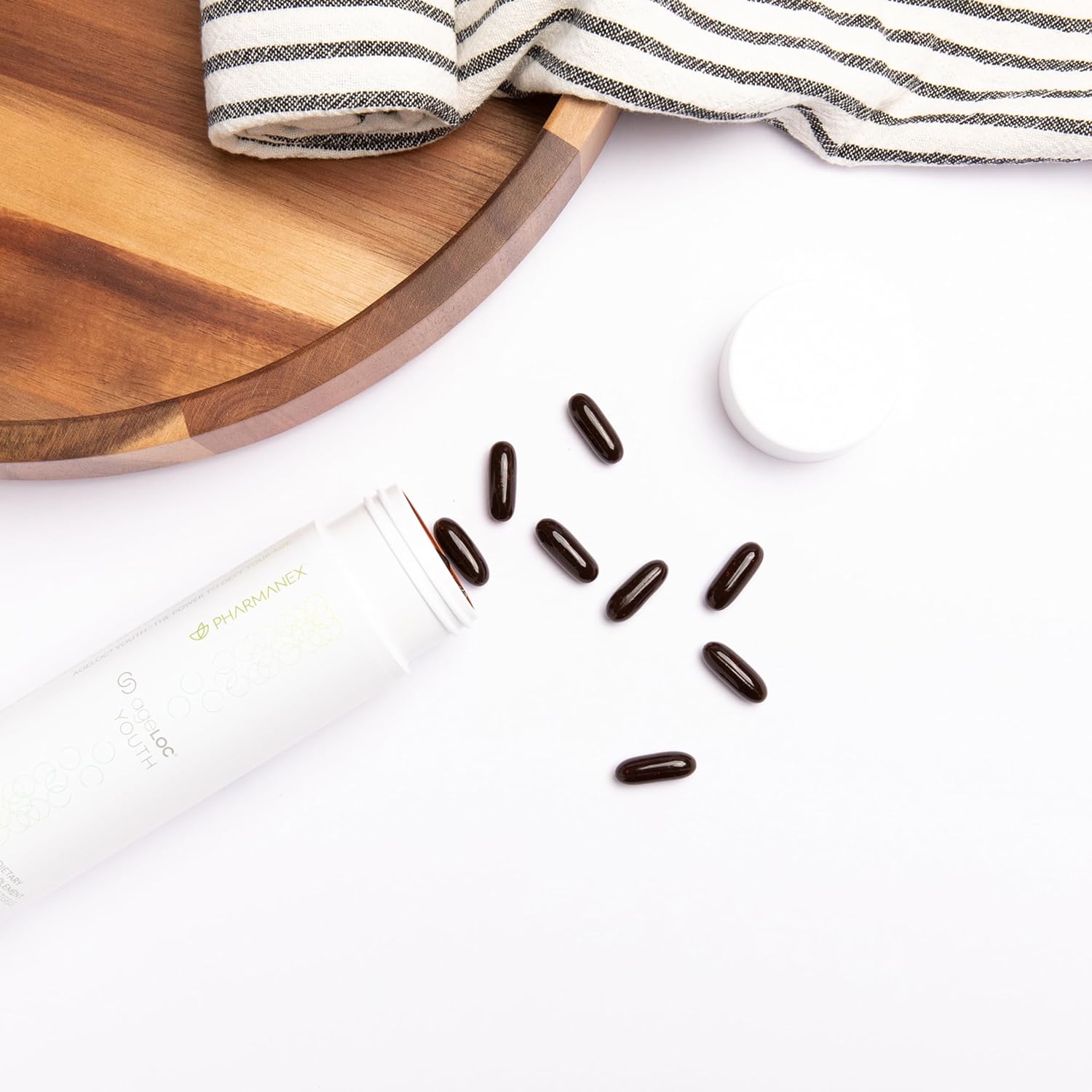 Nu Skin Youth Dietary Supplement, Supports Vitality & Wellness, Advanced Antioxidant Blend for Cellular Health, 120 Softgels