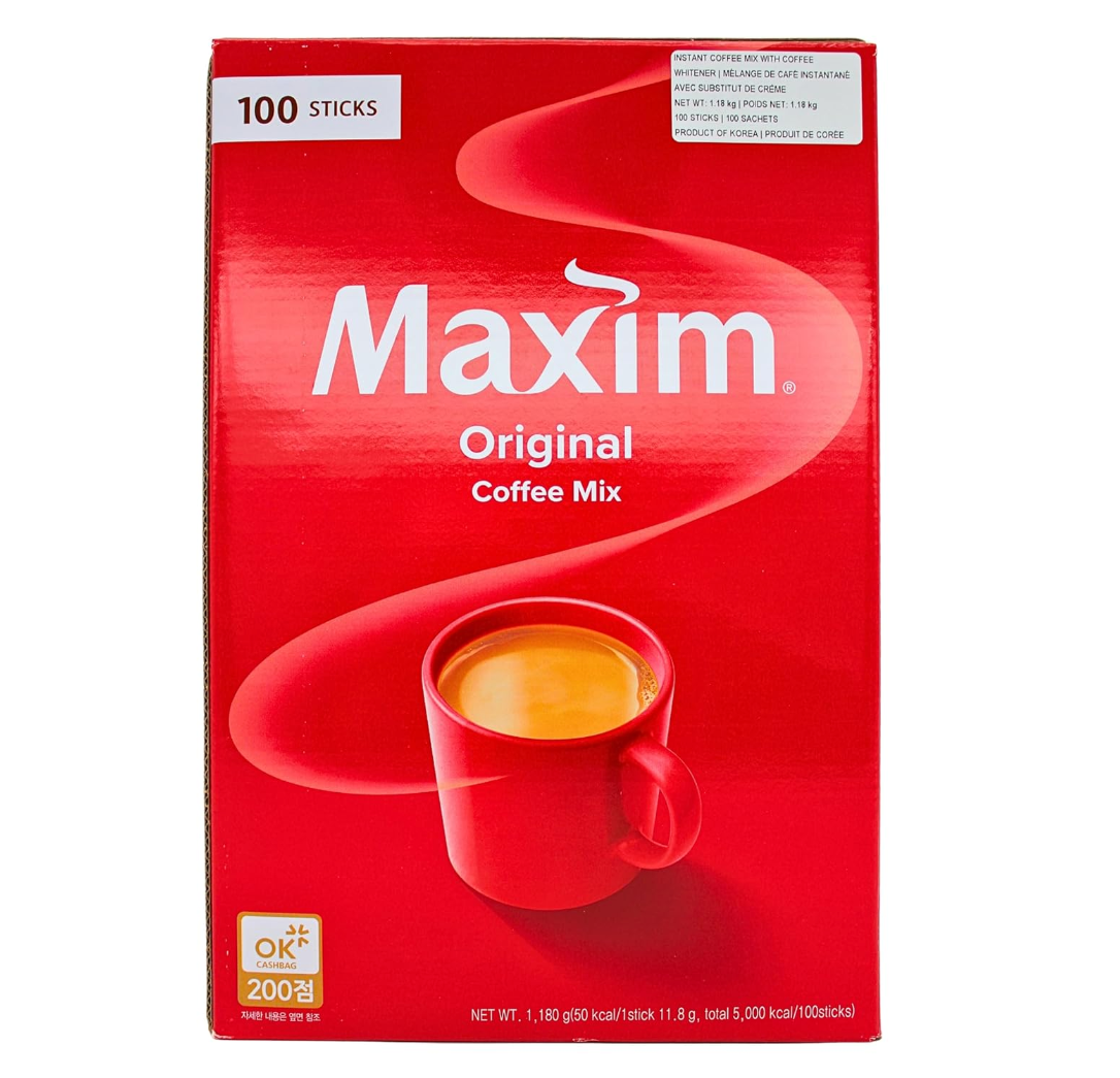 맥심 오리지날 커피믹스 Maxim Original Coffee Mix 100PKG