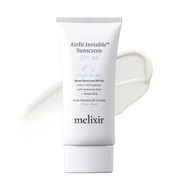 멜릭서 비건 에어핏™ 선스크린 Melixir Airfit Invisible™ Sunscreen SPF 50-1.7Fl.Oz./50Ml