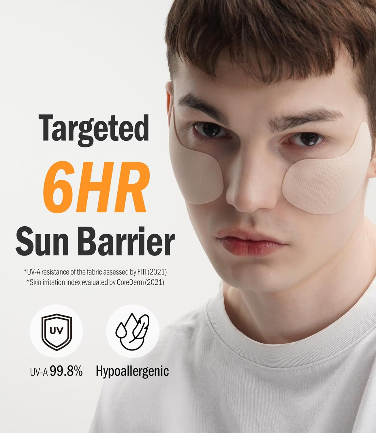 데일리 썬블락 얼굴패치 Daily Sunshield Golf Patch 5 Pairs