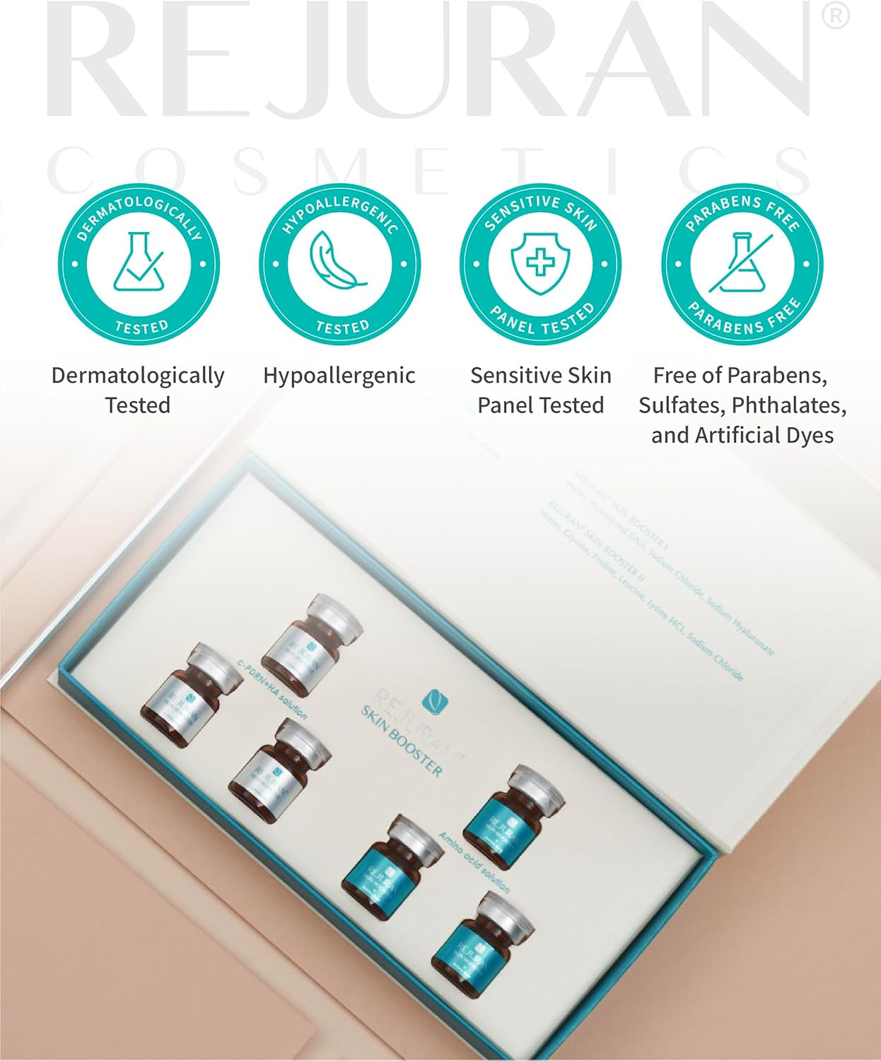 REJURAN® Rebalancing Toner, C-Pdrn® – Salmon DNA Hydrating & Soothing Facial Toner for Skin Texture, Pore Care & Barrier Support with Salmon DNA. Korean Skin Care (4.05 Fl Oz)