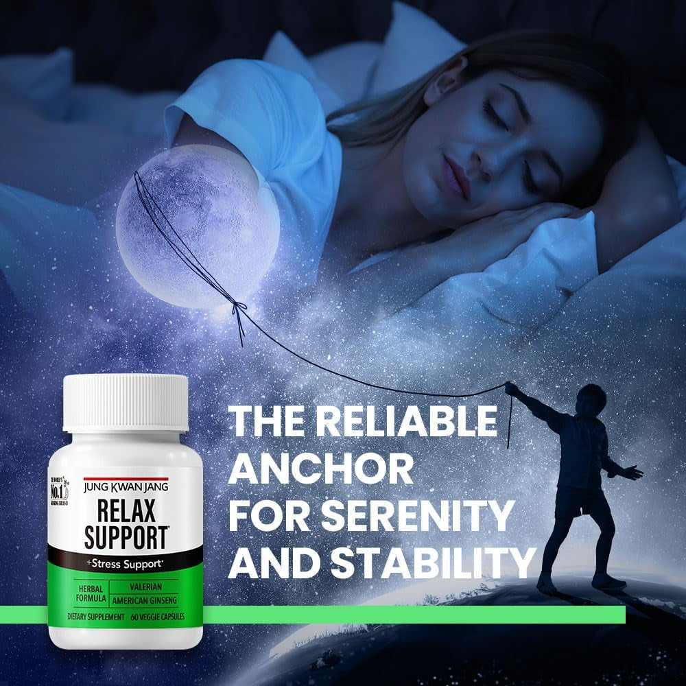 정관장 발레리안뿌리 인삼 60정 Valerian Root and American Ginseng