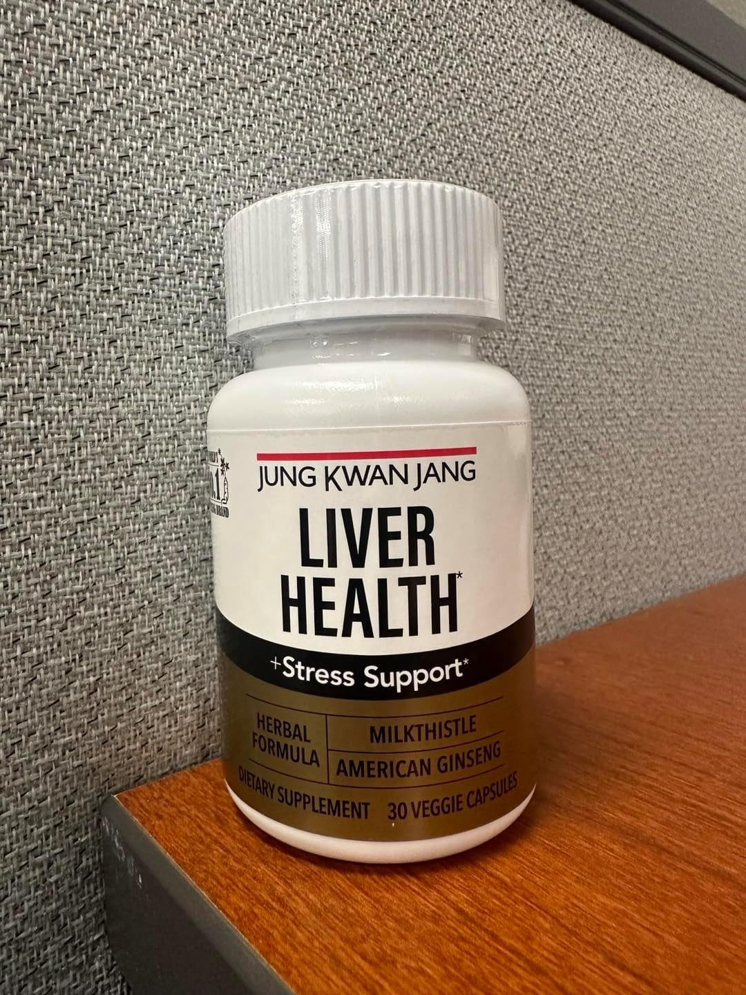 Liver Health Supplement with Milk Thistle 260Mg (Silymarin) and American Ginseng 1,000Mg - Fatty Liver Detox Cleanse & Repair Support - 30 Capsules for Men and Women