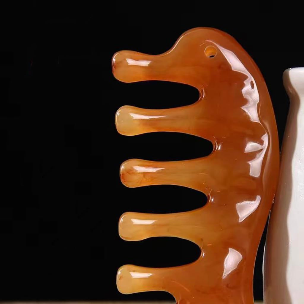 바디 맛사지 컴브 Horn Massage Comb 4.3X1.7 Inch
