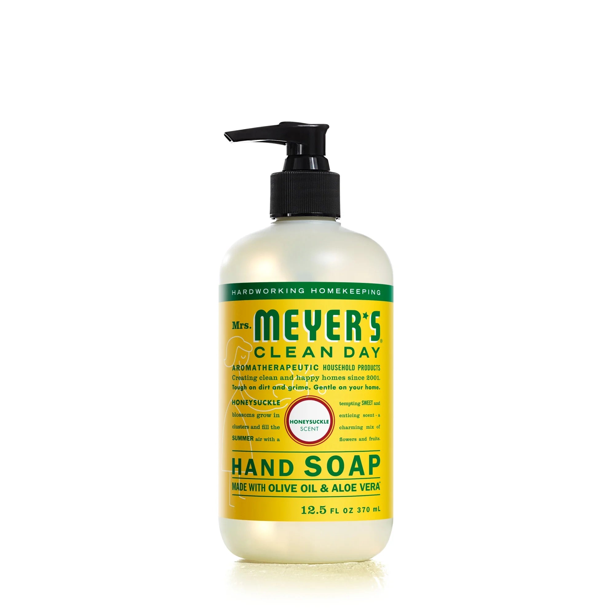 Mrs. Meyer'S Clean Day Liquid Hand Soap, Honeysuckle Scent, 12.5 Fl Oz