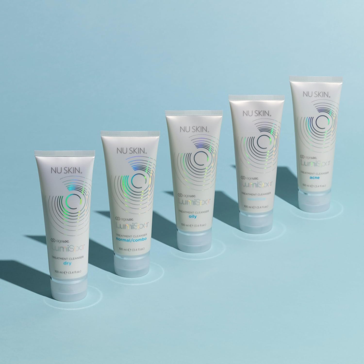 Nu Skin Ageloc Lumispa Treatment Cleanser | Dry Skin | Cushions and Gently Cleanses for Soft, Supple Skin | Enhanced Lumispa Performance | Infused with Ageloc Technology | 3.4 Fl Oz