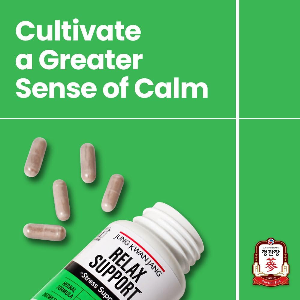 정관장 발레리안뿌리 인삼 60정 Valerian Root and American Ginseng