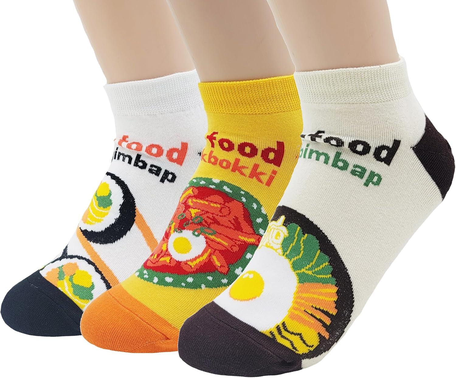 Jjmax K-Culture Socks: Korean Food, Dramas & Movies