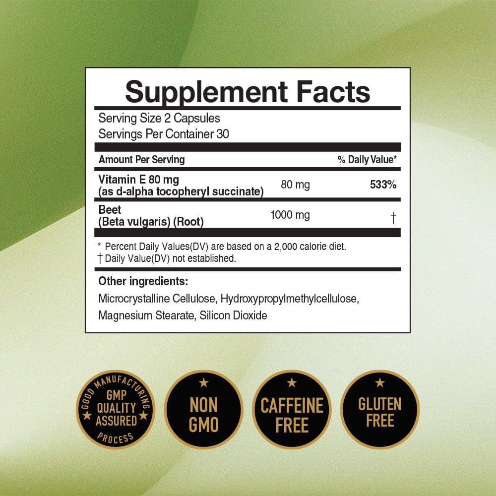 정관장 비트뿌리 비타민 E 60정 Jungkwanjang Beet Root with Vitamin E