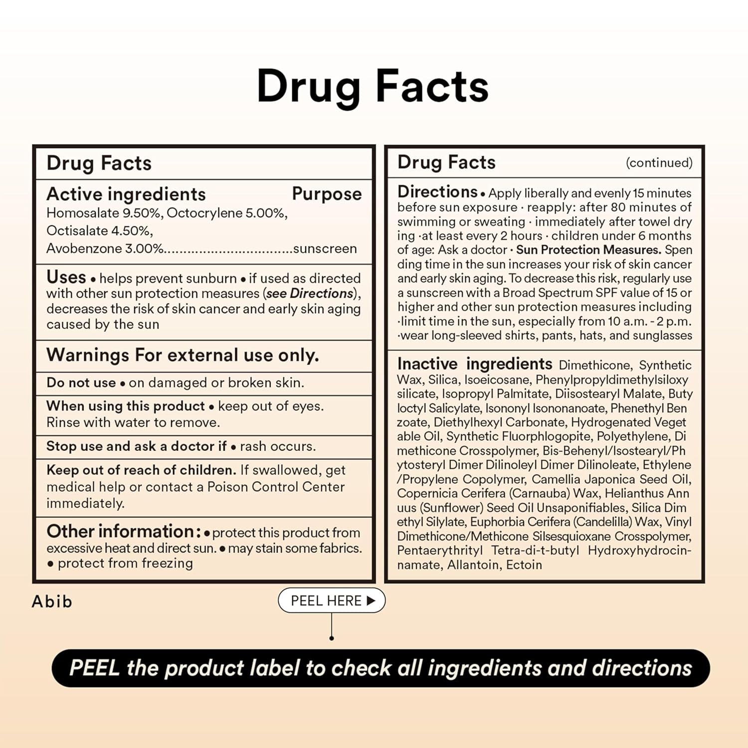 Abib Airy Sunstick Protection Bar Broad Spectrum SPF50+ 0.81 Oz / 23 G (Semi-Matte) | Korean Suncreen Stick Suncare Sunblock, No Whitecast, Protector Solar Barra, Water Resistant