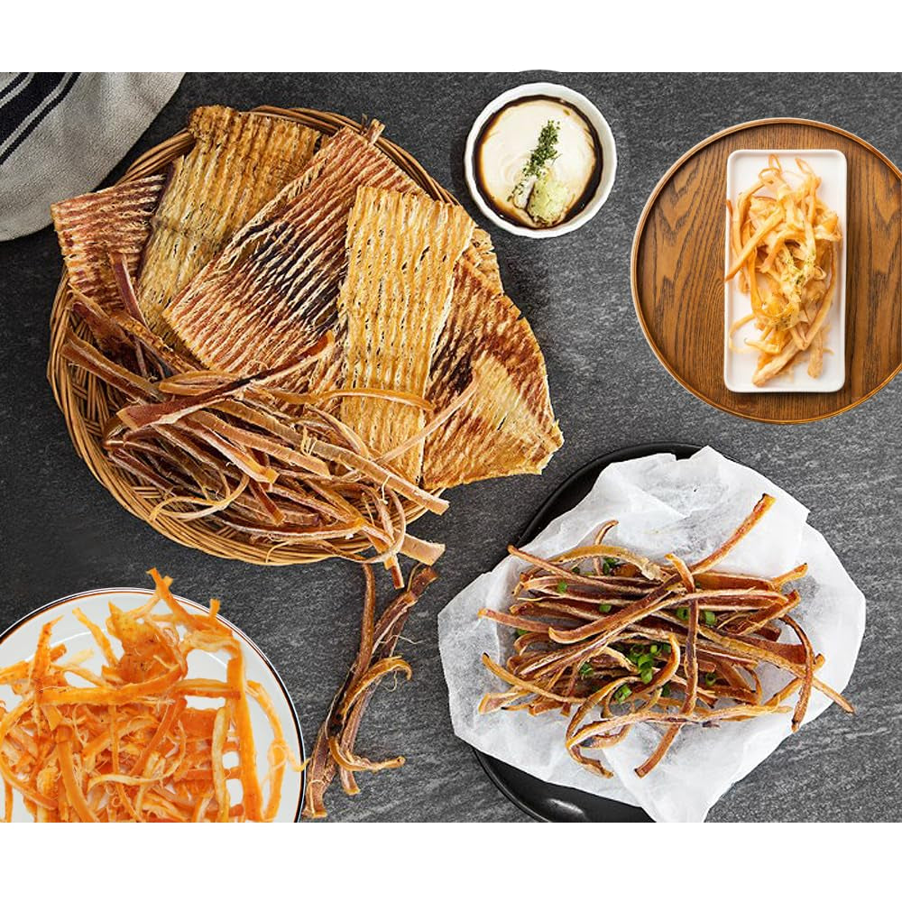 K-Herb Dried Squid – Korean Squid Flavorful Grilled Soft Butter Korean Dried Squid (Dried Squid (4.6 Oz))