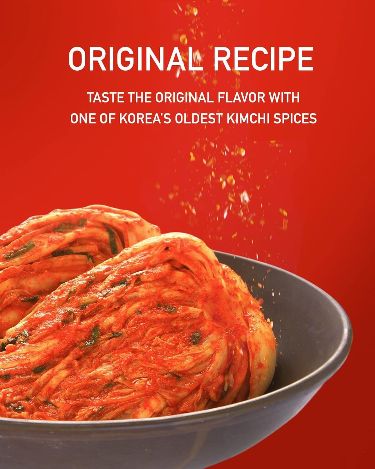 Taekyung Chili Powder for Kimchi (Flake, 7Oz) - Korean Gochugaru. Red Pepper Spice Seasoning for Asian Food. MSG Free.