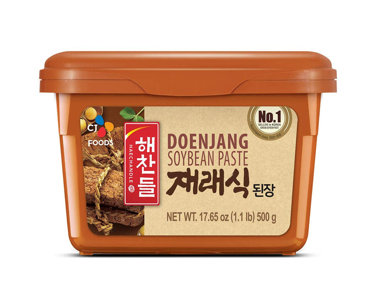 CJ Haechandle Soybean Paste, Korean Doenjang, 500G (1Lb),
