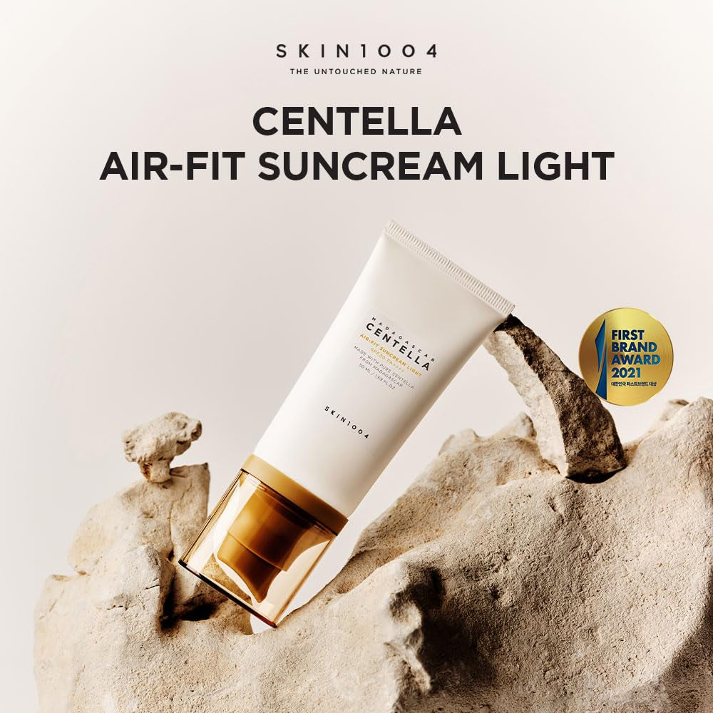 SKIN1004 Madagascar Centella Air-Fit Suncream Light 1.69 Fl. Oz (50Ml)