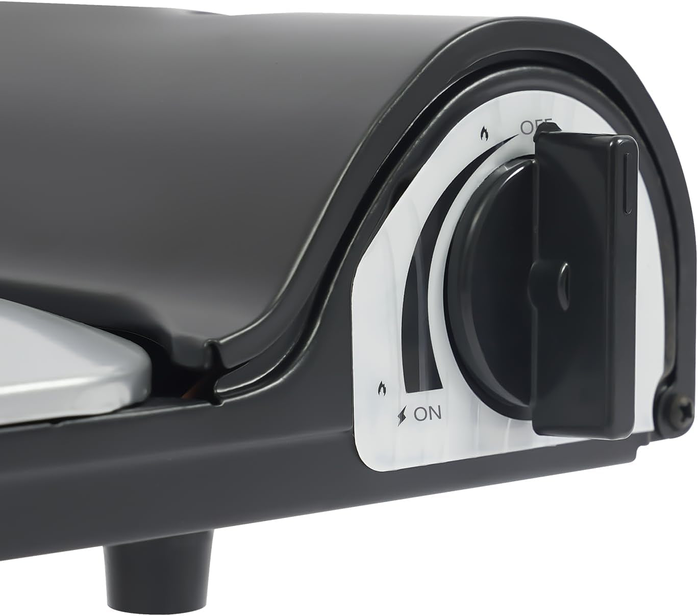 Butane Camping Stove, Portable Butane Burner, Single Burner Camp Stove with Carry Case for Emergencies, Outdoor Cooking, Gatherings, Backpacking, Safety Stop (Silver+Black)