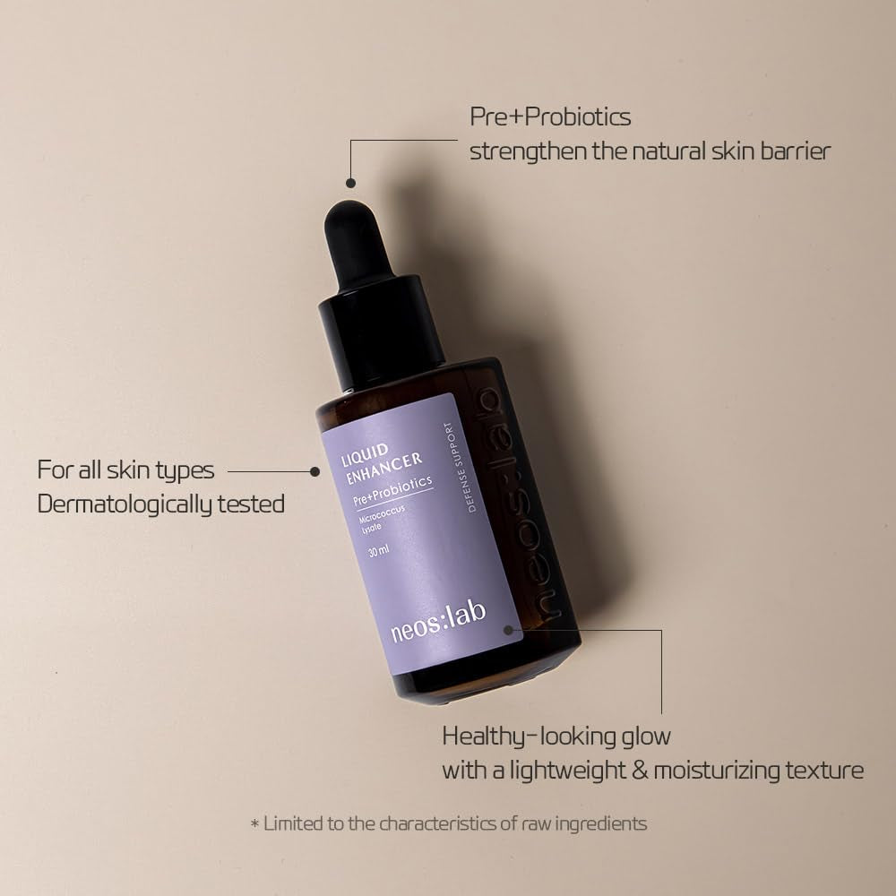 네오스랩 리퀴드 인핸서 프리+프로바이오틱스 Liquid Enhancer Pre+Probiotics 1.01 Fl.Oz. (30Ml) 