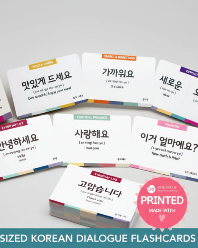 Korean Basic Phrases Flashcards