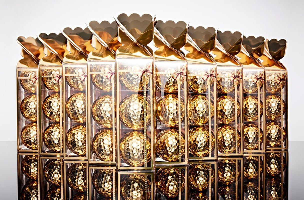 3 Golden Balls X 2 + Crown Ball Marker | by SOKIM