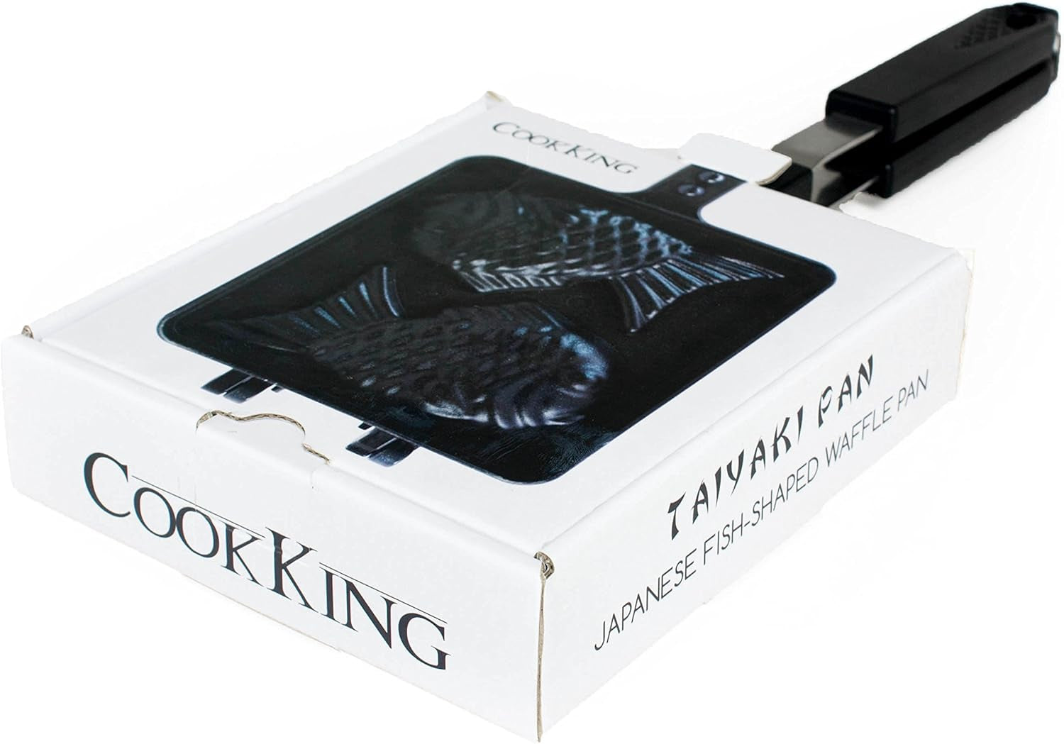 COOKKING - Taiyaki Japanese Fish-Shaped Pancake Double Pan, Made in Korea