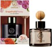 Bullsone Grasse Diffuser, Natural Car Air Fresheners, Luxury Car Perfume - Grapefruit & Peony Scent