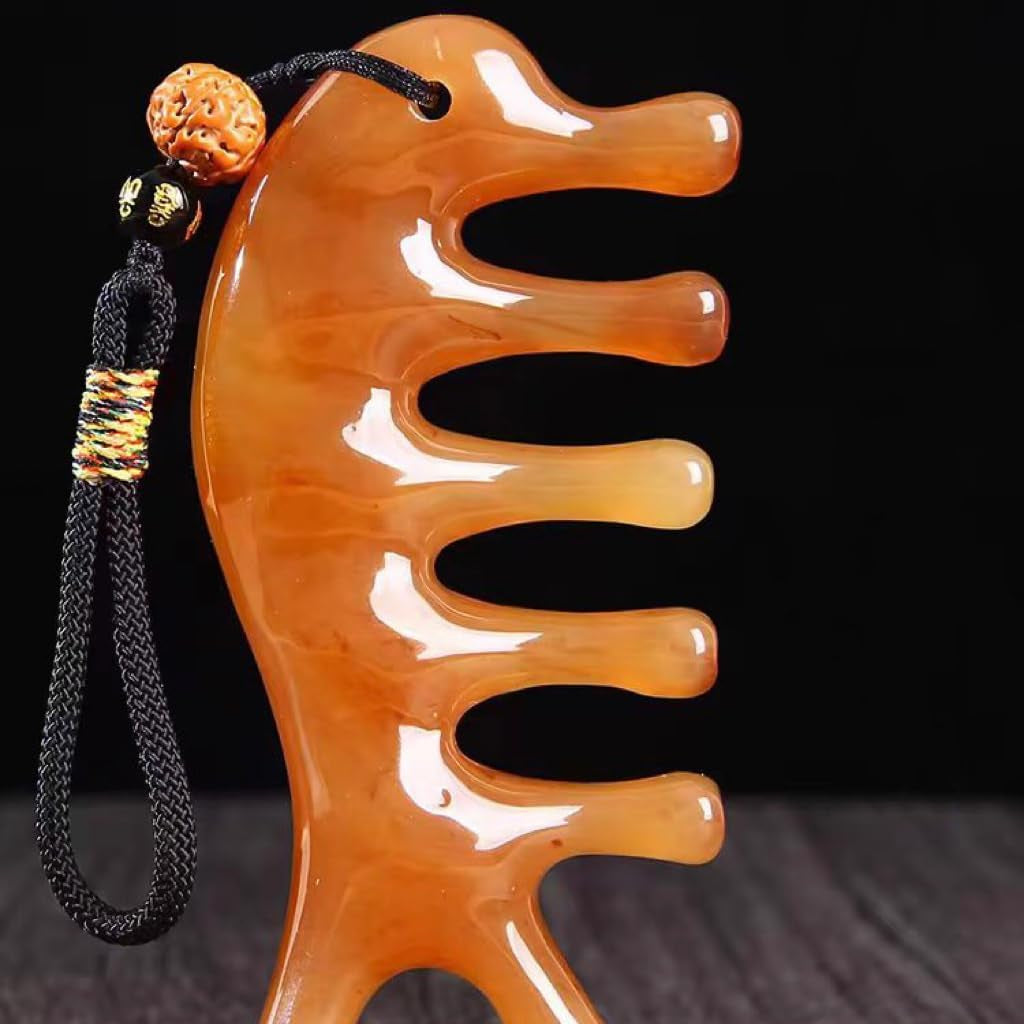 바디 맛사지 컴브 Horn Massage Comb 4.3X1.7 Inch